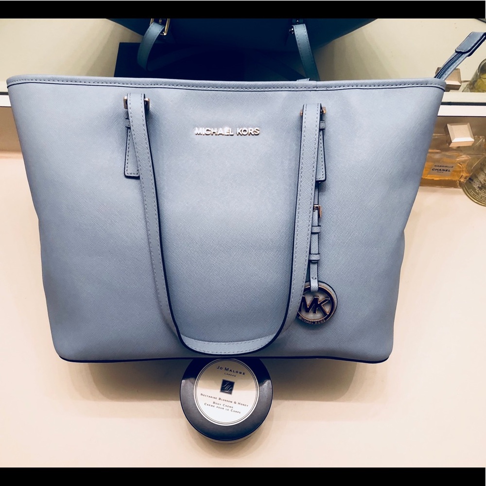MK light blue tote same as new one!